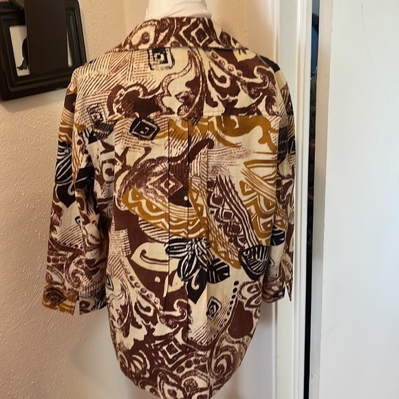 COLDWATER Creek ladies lined blazer size 10 - Picture 2 of 12